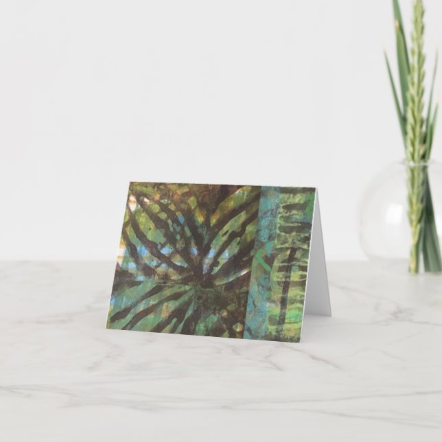 grünes Licht Karte (Vorderseite)