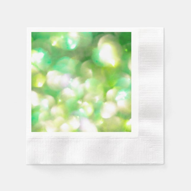 Grünes Licht Serviette (Vorderseite)
