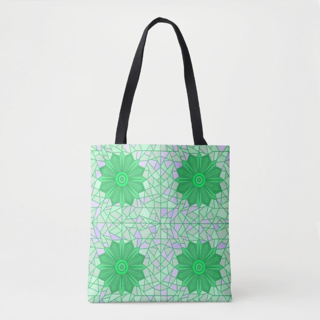 Grünes Liebesgeschenk Tasche (Vorderseite)