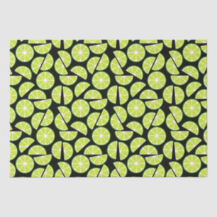 Grünes Limones Zitrusfrucht Seidenpapier