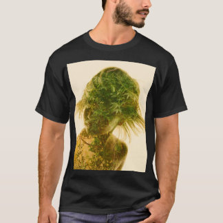 Grünes Mädchen 11 T-Shirt