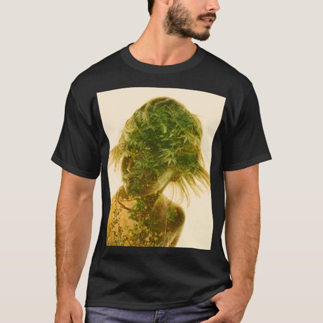 Grünes Mädchen 11 T-Shirt (Vorderseite)