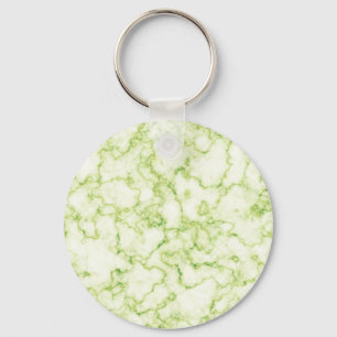 Grünes Marmormuster Schlüsselanhänger