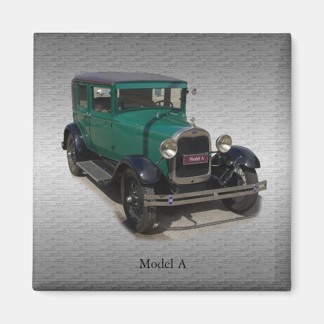 Grünes Modell A Magnet (Vorne)