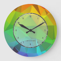 Grünes modernes geometrisches Muster