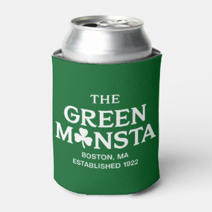 Grünes Monster Boston Green Monstah Baseball-Gesch Dosenkühler