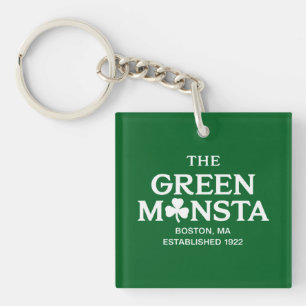 Grünes Monster Boston Green Monstah Baseball-Gesch Schlüsselanhänger