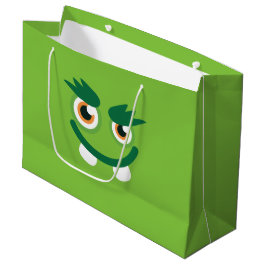 Grünes Monster Große Geschenktüte