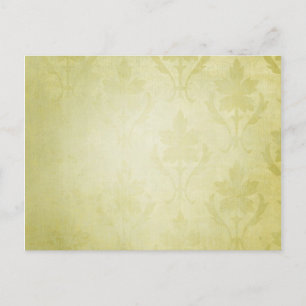 Grünes Muster Hintergrund Postkarte