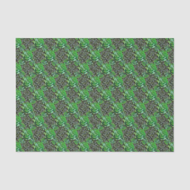 Grünes Nadelstichpapier für Gittermuster Seidenpapier (Vorderseite)