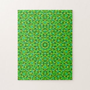 Grünes Netz Kaleidoskop/Grünes Kaleidoskop-Netz