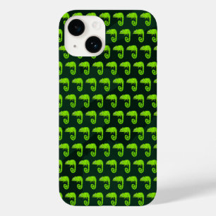 Grünes niedliches Chamäleon Case-Mate iPhone 14 Hülle