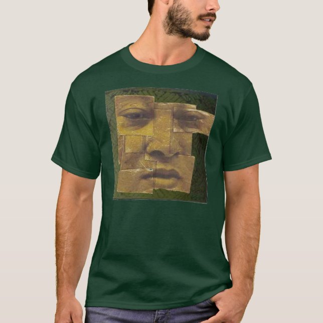 Grünes Nusrat T-Shirt (Vorderseite)