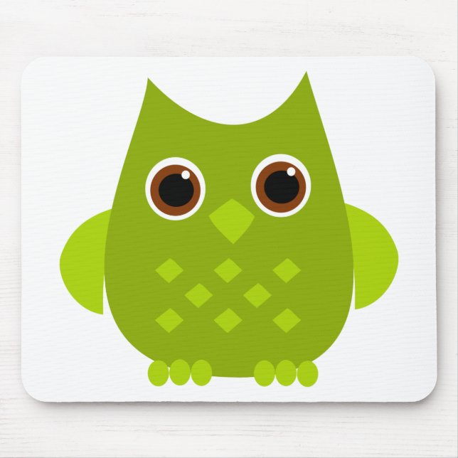 Grünes Ohr Mousepad (Vorne)