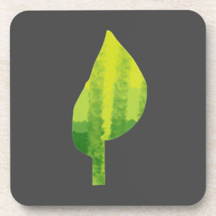Grünes Öko Design Getränkeuntersetzer