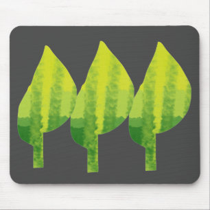 Grünes Öko Design Mousepad