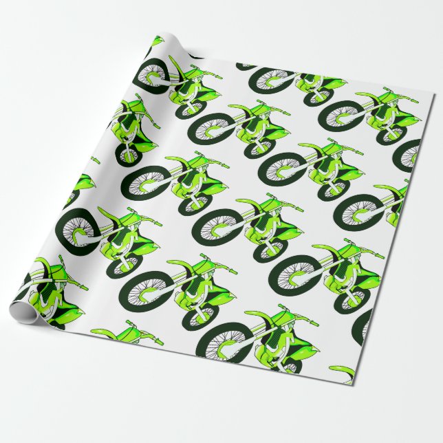Grünes Papier Geschenkpapier (Ungerollt)