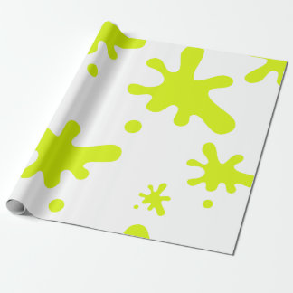 Grünes Schlamm-Packpapier Geschenkpapier