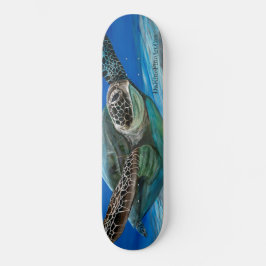 Grünes Seeschildkröte Honu Cruizin Skateboard