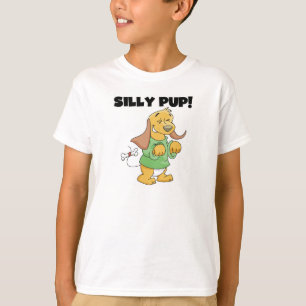 Grünes Shirt-alberne Welpen-T-Shirts und Geschenke T-Shirt