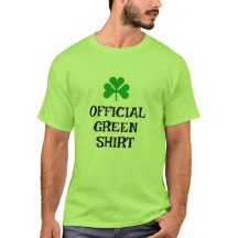 Grünes Shirt für den St. Patrick's Day