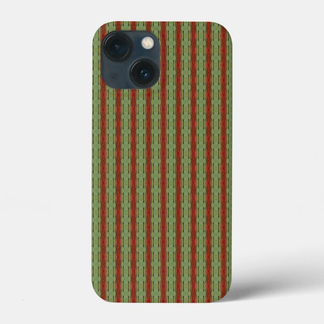 Grünes Sommer Muster Case-Mate iPhone Hülle (Rückseite)
