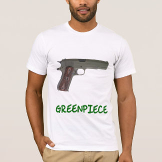 Grünes Stück T-Shirt
