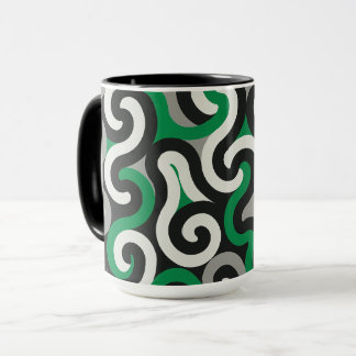 Grünes Team Tasse