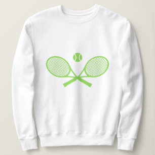 Grünes Tennis Sweatshirt
