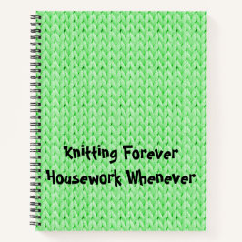 Grünes Texturriss Notizbuch