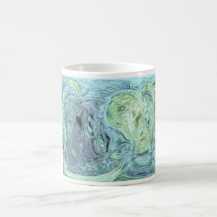Grünes Tier Kaffeetasse