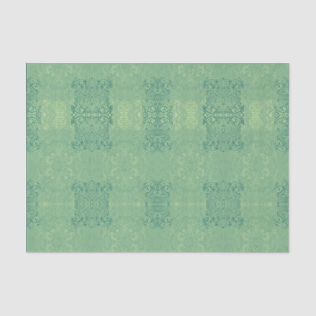grünes Tissuepapier Seidenpapier (Vorderseite)