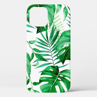 Grünes tropisches Blätter Case-Mate iPhone Hülle
