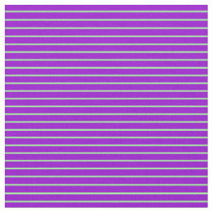 Grünes und dunkles Violett Streifen/Liniertes Must Stoff