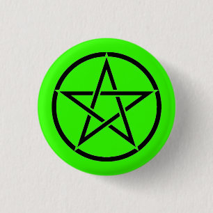 Grünes und schwarzes button