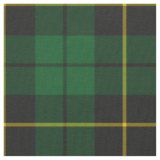 Grünes und schwarzes kariertes Muster Stoff (Nahaufnahme)