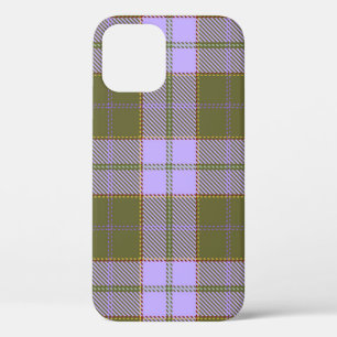 Grünes und violettes Tartan-Karo-Schottisch nahtlo Case-Mate iPhone Hülle