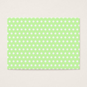 Grünes und weißes Tupfen-Muster. Spotty.