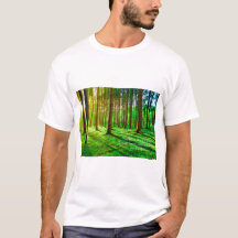 Grünes Wald Bild - Üppige Natur