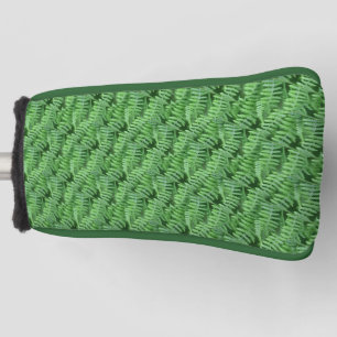 Grünes Waldland Ferns Muster Natur Golf Headcover