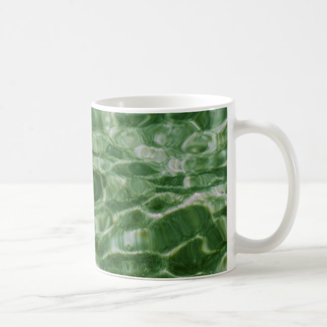 Grünes Wasser Kaffeetasse (Rechts)