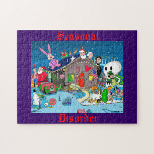 Grünes Weenii "Saisonstörungs-" Puzzle