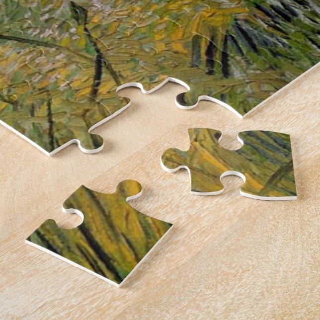 Grünes Weizenfeld mit Cypress von Van Gogh. (Seite)
