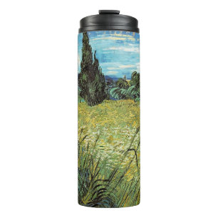 Grünes Weizenfeld Vincent van Gogh    Thermosbecher