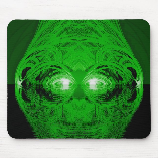 Grünes Wesen des Sees Mousepad (Vorne)