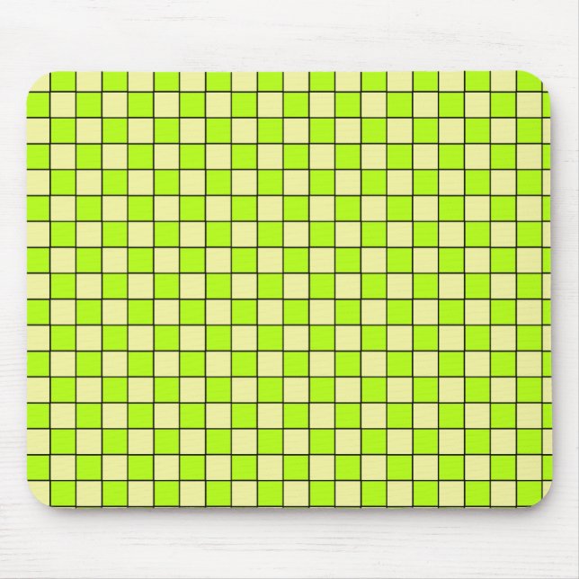 Grünfliesen Mousepad (Vorne)
