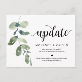 Grüngarten, Einladungen Datum aktualisieren, Zurüc