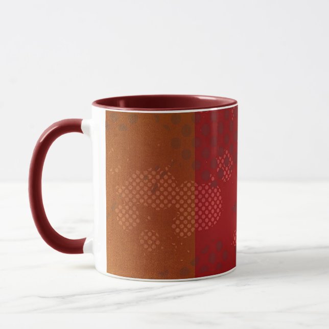 Grunge Abstraite Mug (Gauche)
