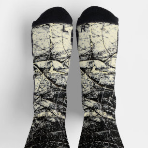 Grunge abstrakt socken