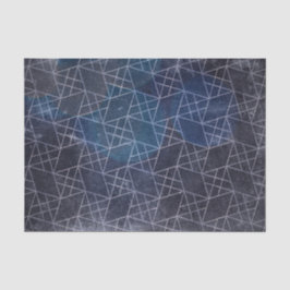 Grunge Abstrakt Textur Chic Weathered Silver Blue Seidenpapier
